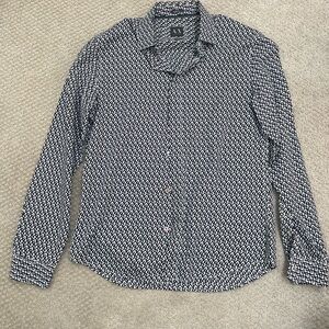 Armani Exchange Slim Fit Button Down